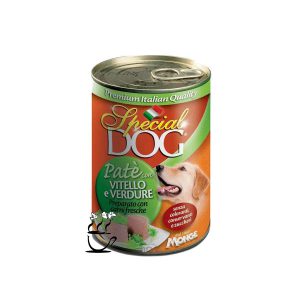 کنسرو مونژه مخصوص سگ با طعم گوساله و سبزیجات