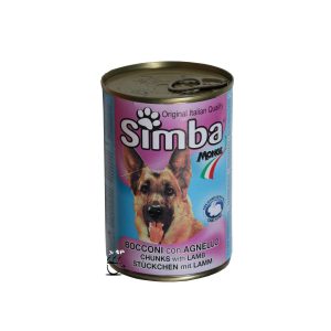 کنسرو سیمبا با طعم بره مخصوص سگ
